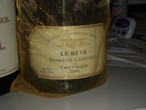 The sparkling in wrapper