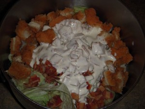 Adding the Buttermilk Ranch