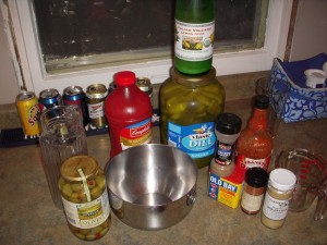Almost all the ingredients